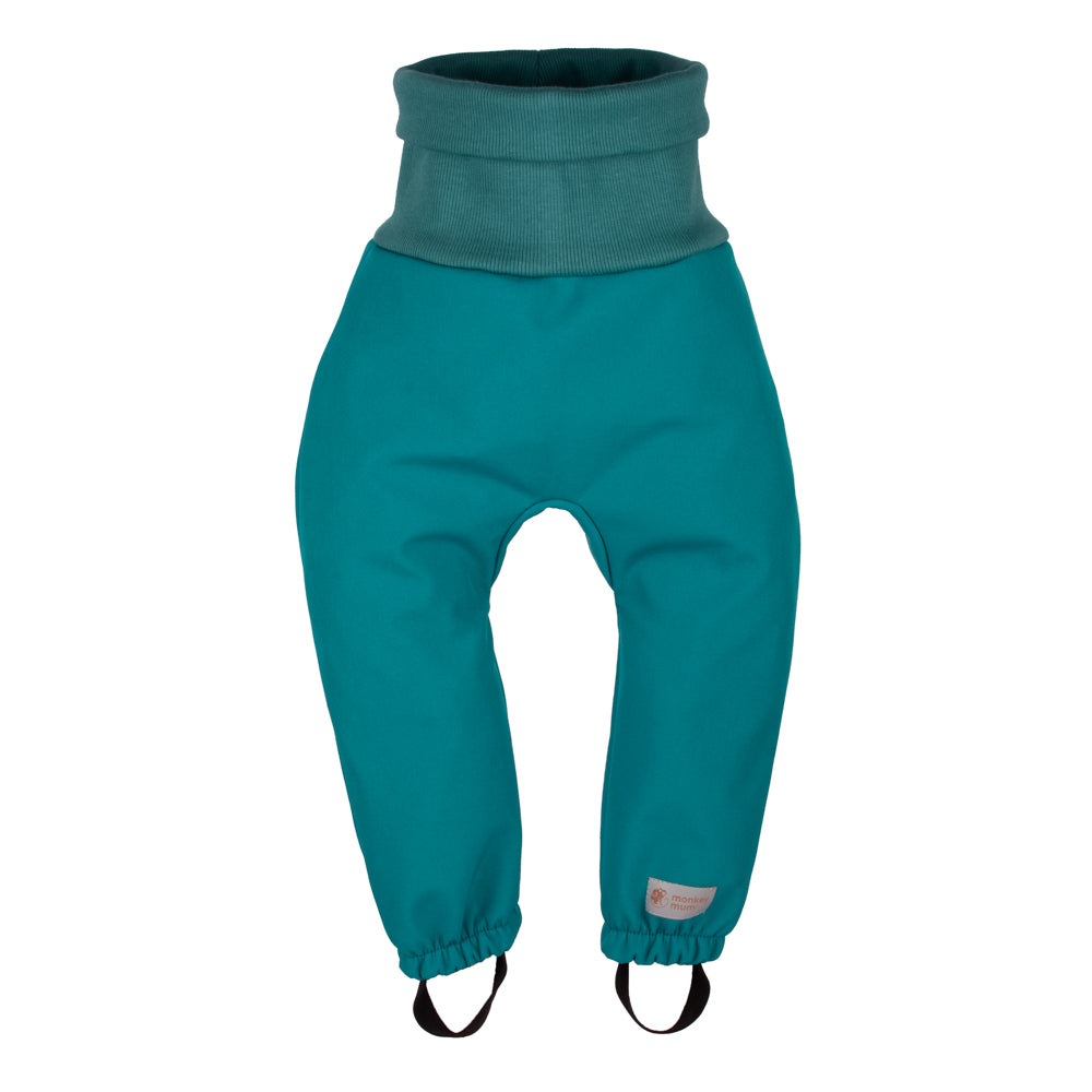 Pantalon softshell évolutif enfant avec membrane Monkey Mum® - Lézard joyeux