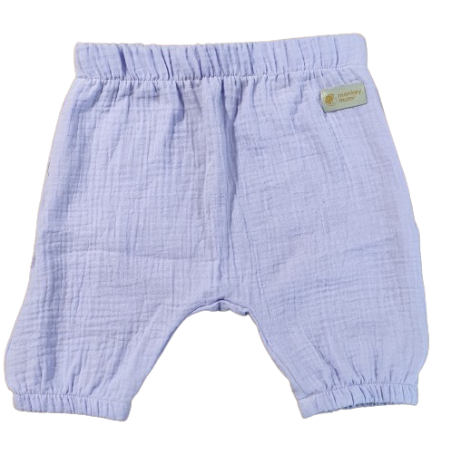 Short en mousseline Monkey Mum® - Violette