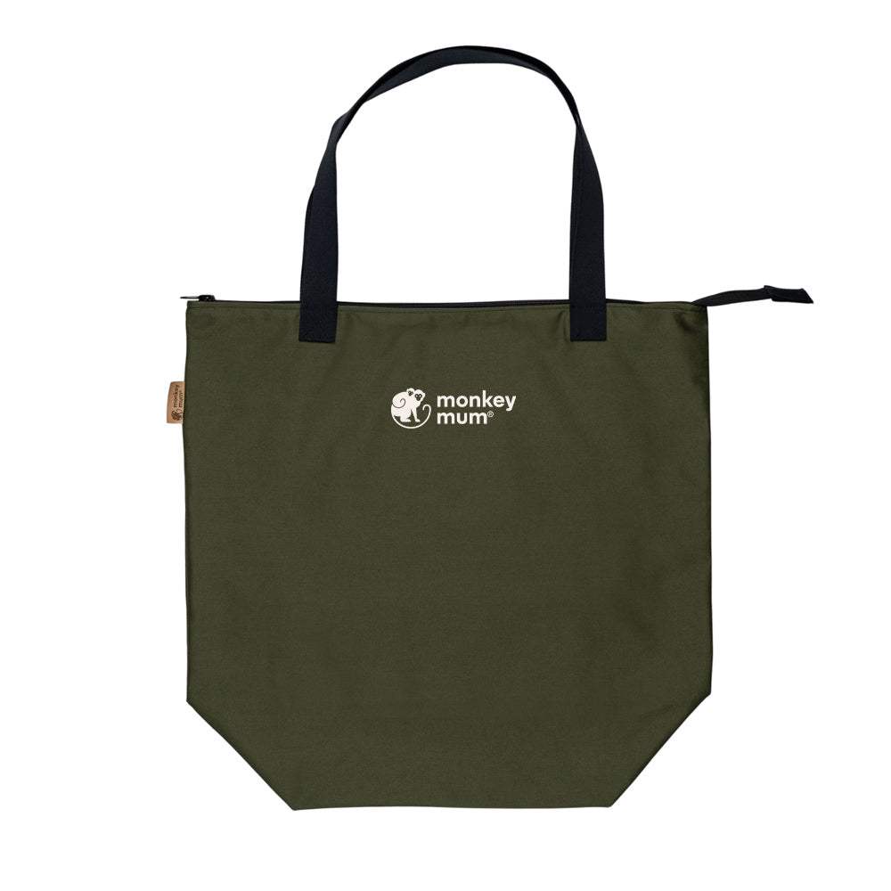 Monkey Mum® Petit sac en tissu pour accessoires Carrie - Couleurs de la forêt, 2e qualité