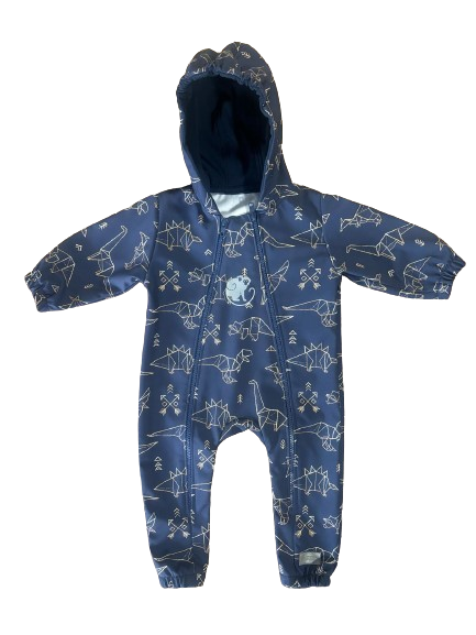 Monkey Mum® Combinaison softshell avec membrane – Constellation des dinosaures - taille 62/68, 74/80