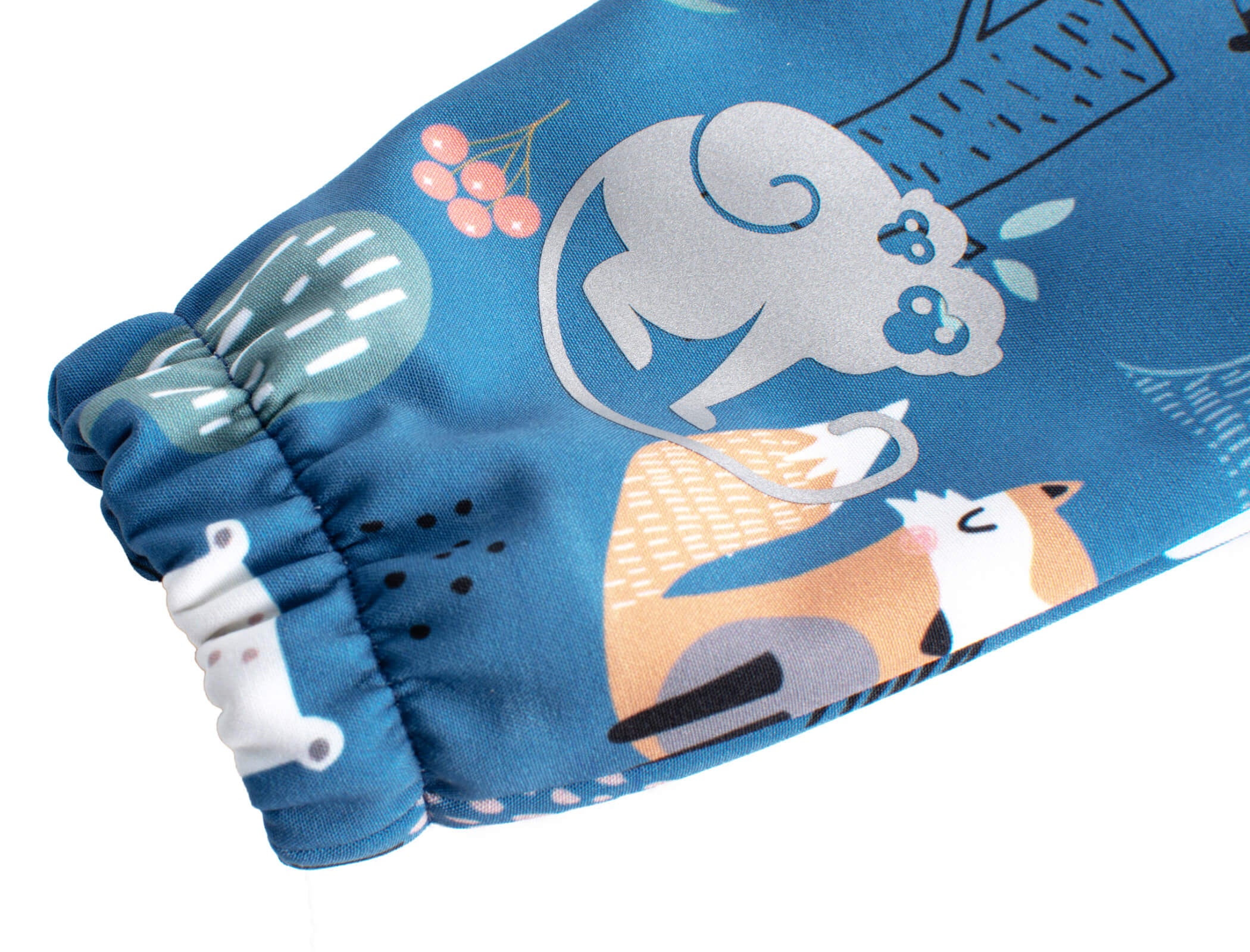 Pantalon enfant softshell avec membrane Monkey Mum® - Animaux nocturnes