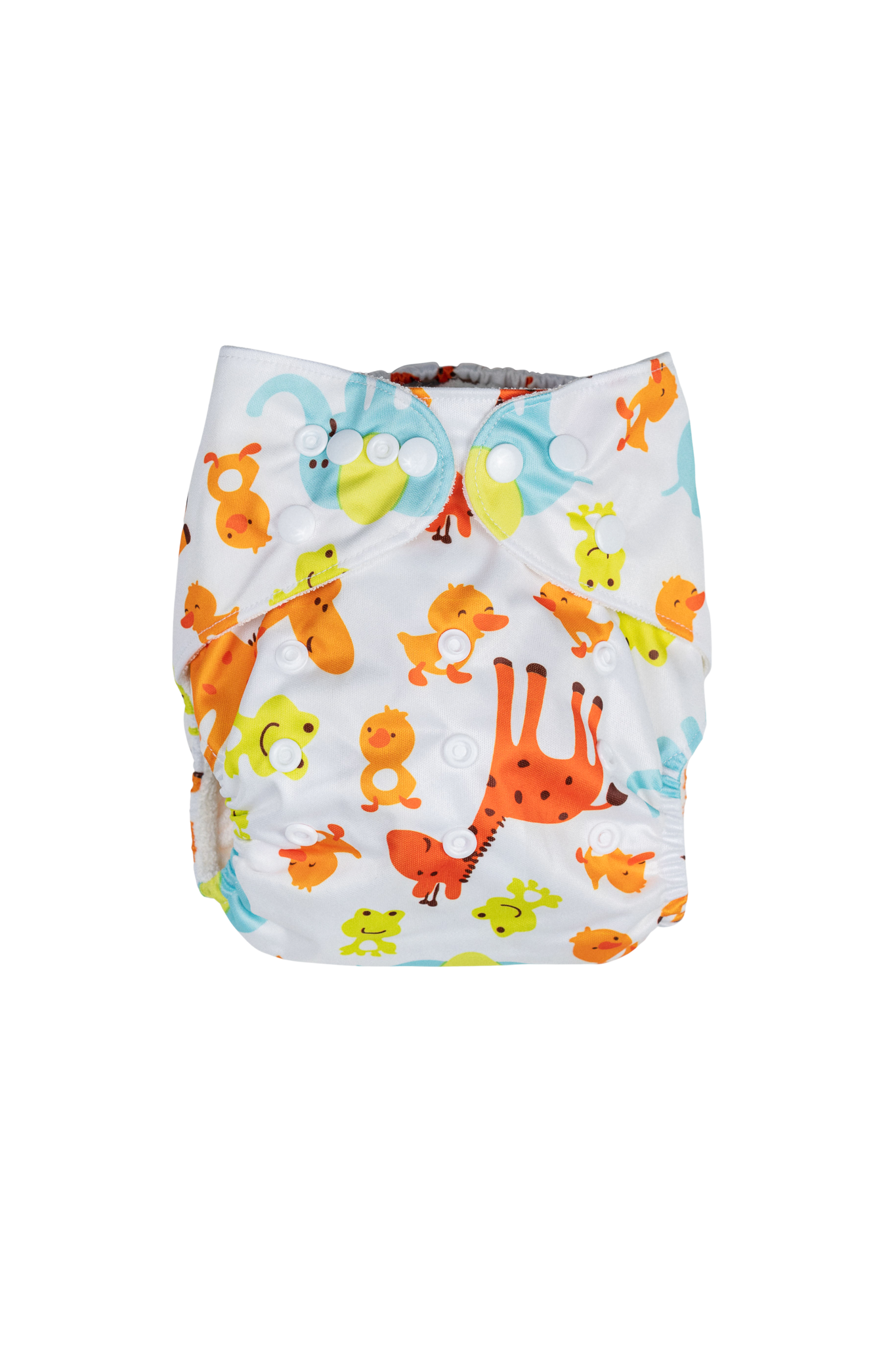 Couche lavable évolutive en bambou - Aventure des éléphants
