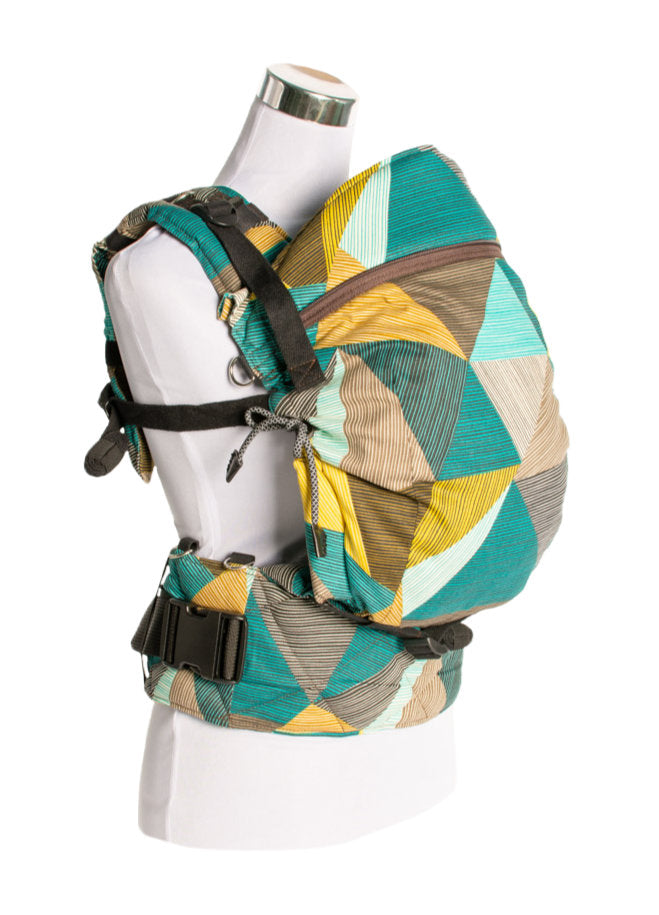 Monkey Mum® Porte-bébé évolutif ergonomique Carrie - Charme géométrique