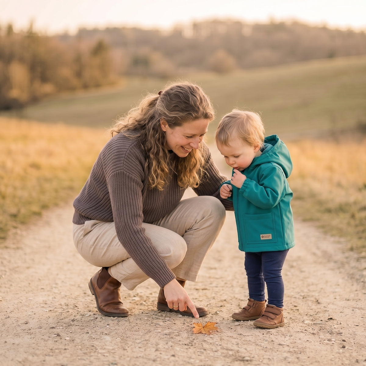 Veste softshell enfant avec membrane Monkey Mum® - Lézard joyeux