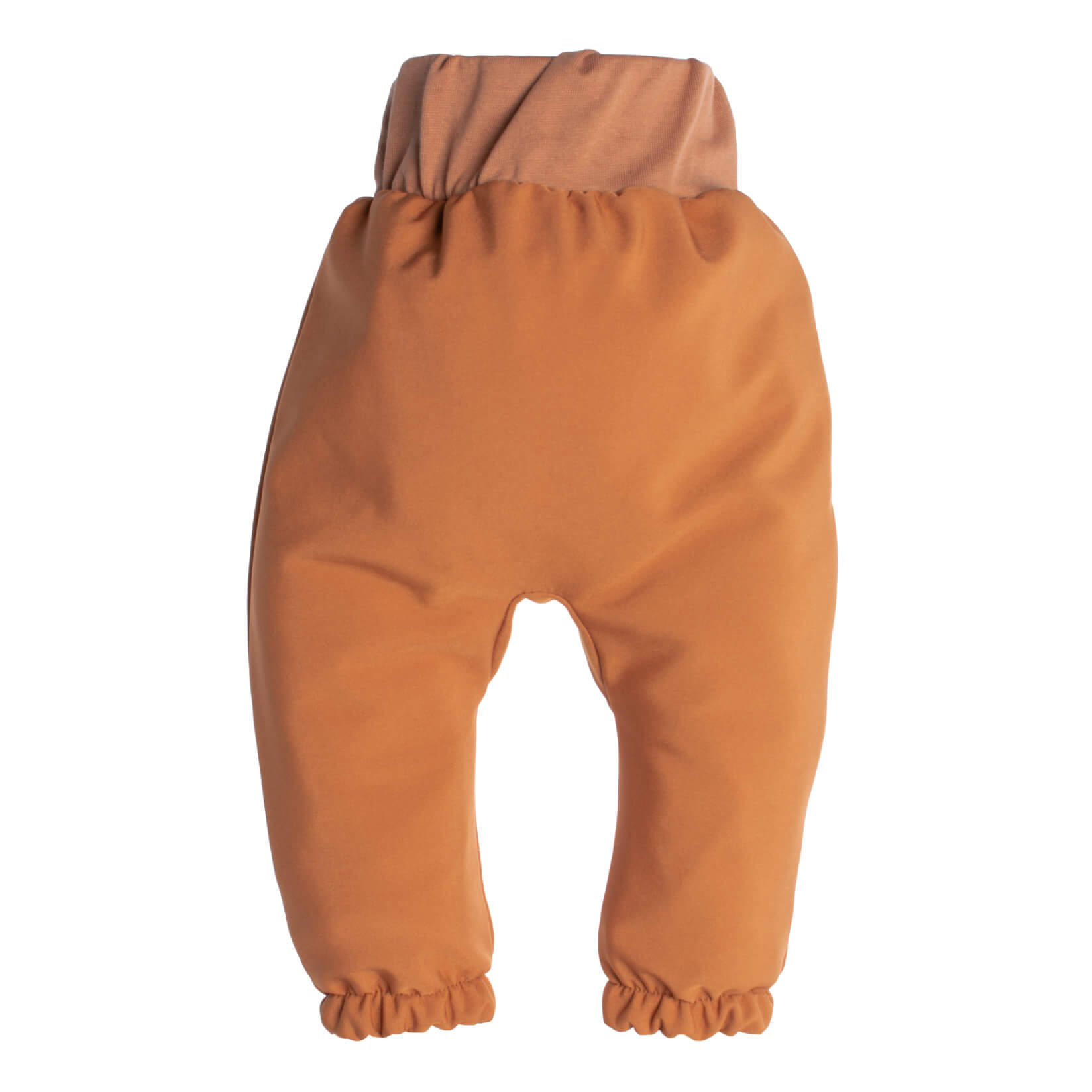 Pantalon enfant softshell avec membrane Monkey Mum® - Feuilles d’automne