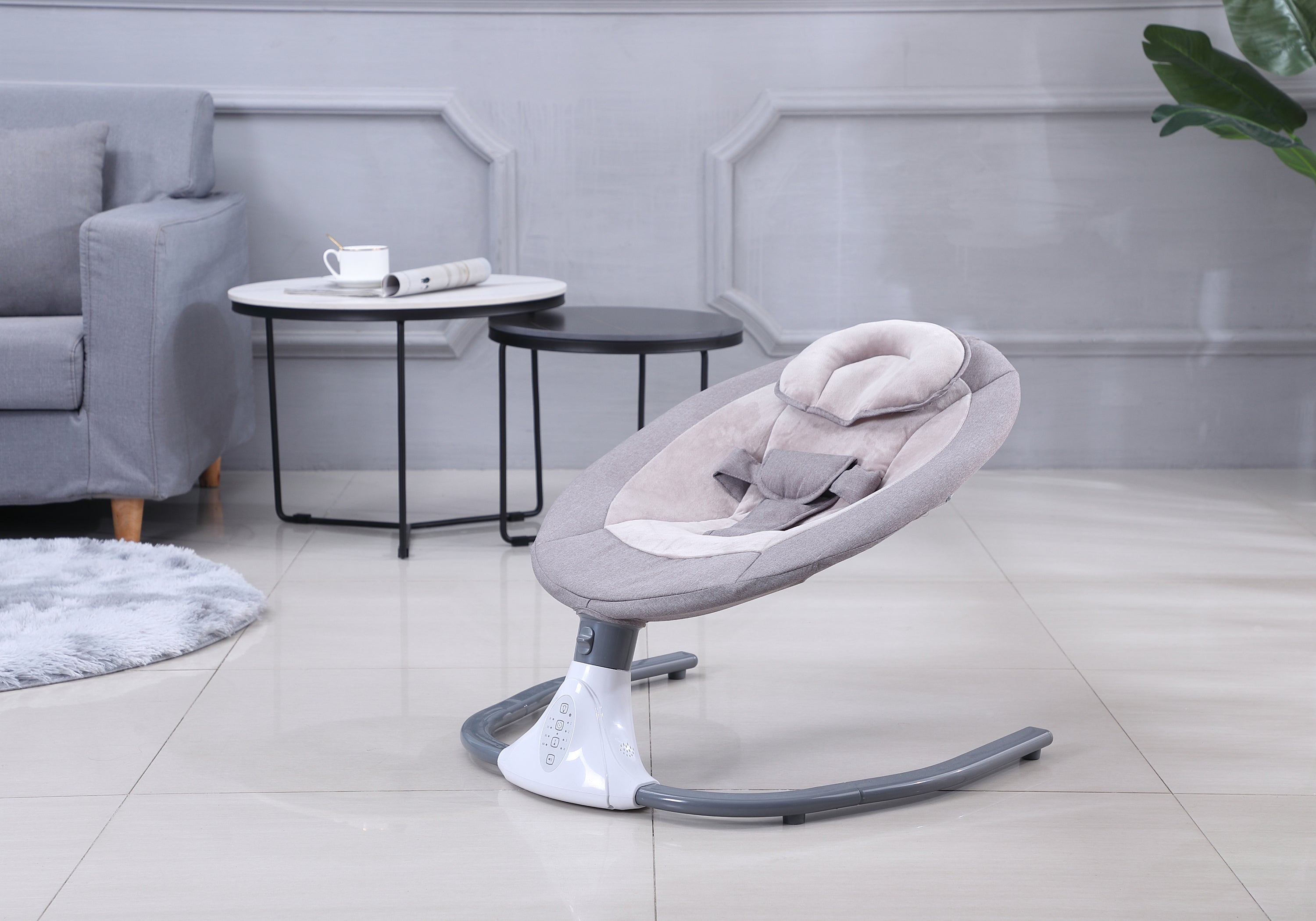 Balancelle électrique horizontale pour bébé
