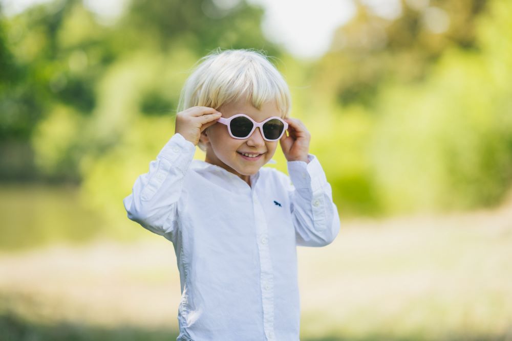 Lunettes de soleil pour enfants Monkey Mum® - Regard de panda - plusieurs couleurs