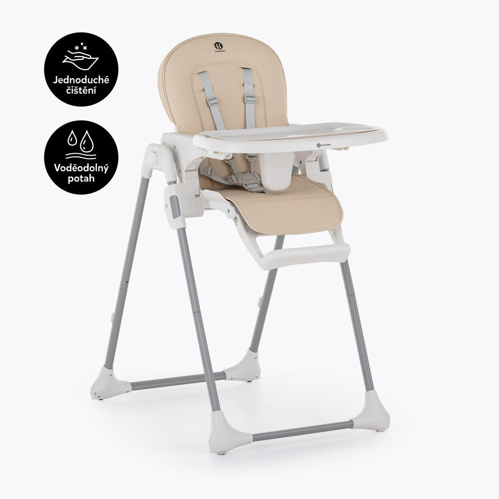 Housse de siège et plateau PETITE&MARS pour chaise haute Gusto Mature Olive