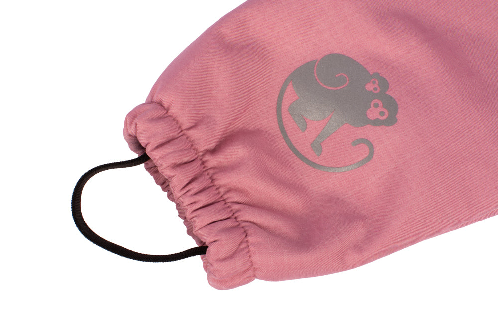 Pantalon d’hiver softshell évolutif enfant avec doublure en mouton Monkey Mum® - Petite brebis rose