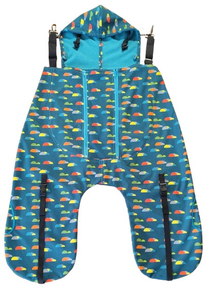 Monkey Mum® Pochette softshell isolante pour porte-bébé ou poussette Carrie - Petite tortue