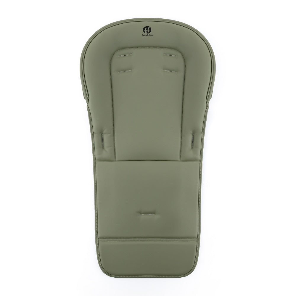 Housse de siège et plateau PETITE&MARS pour chaise haute Gusto Mature Olive